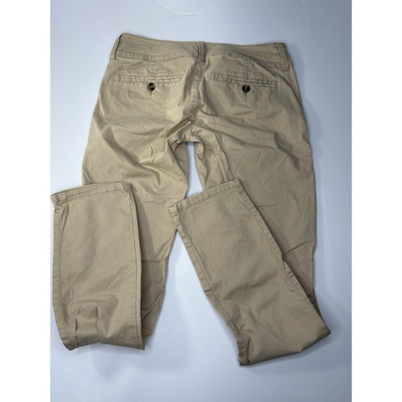 American Eagle Women's Pants Beige Stretch Dress pant Trousers 32/27 - Picture 2 of 10